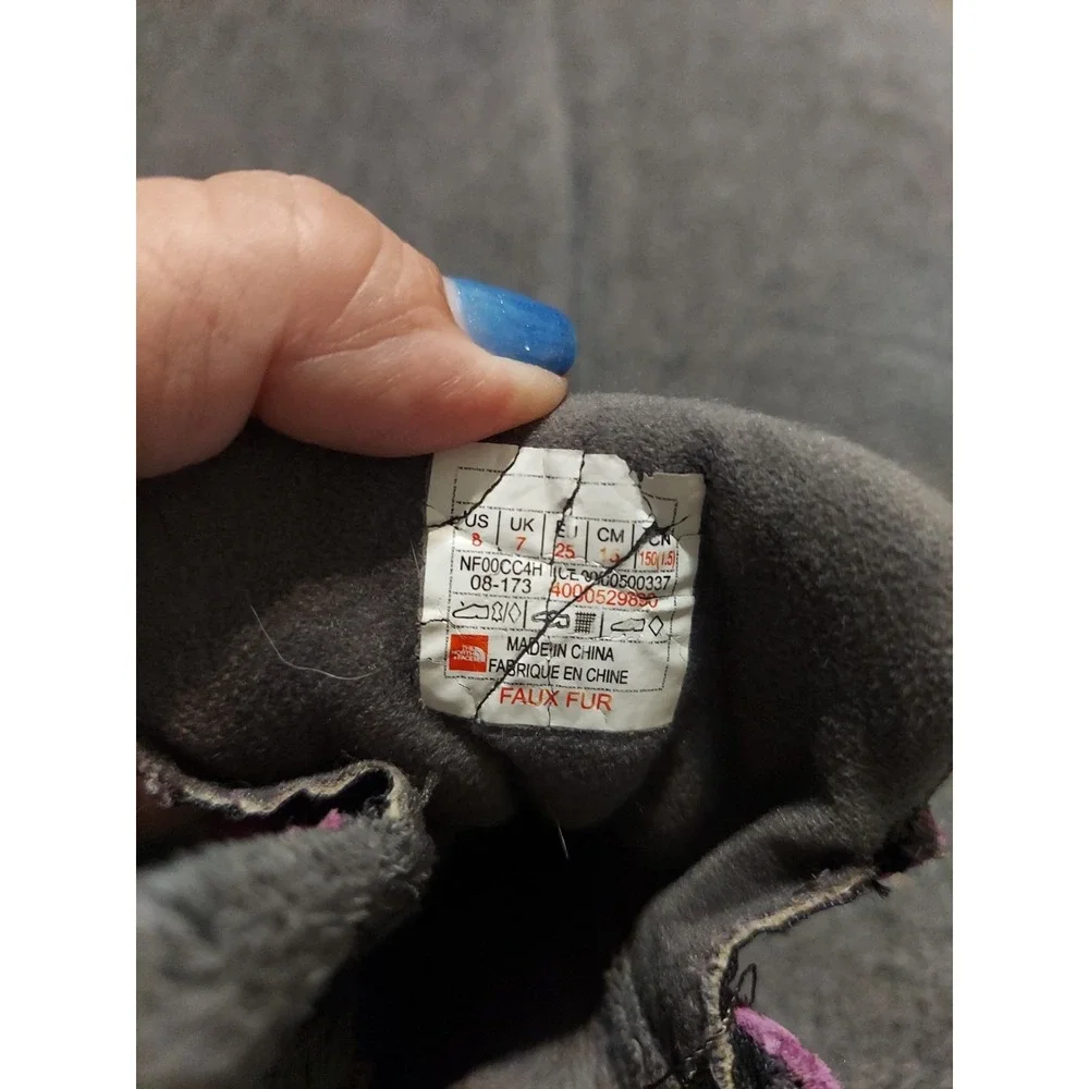 The North Face Toddler Alpenglow Snow Boots Size US 8/EUR 25 Winter  Waterproof
